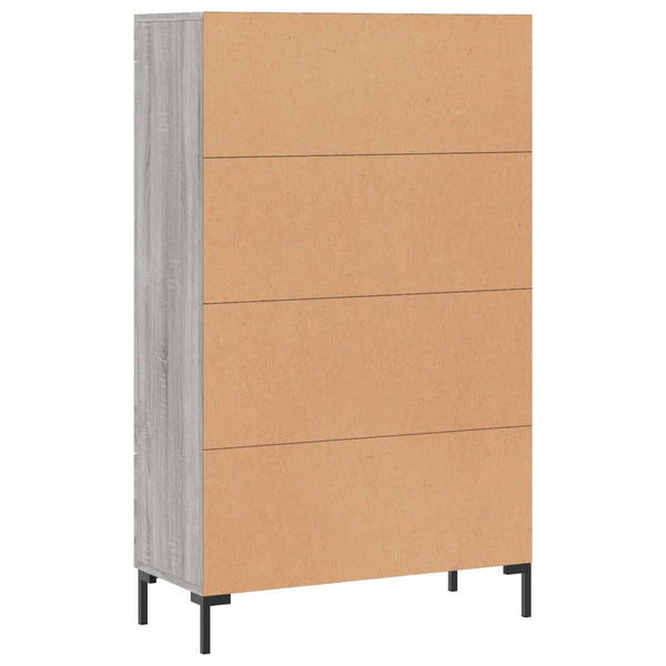 Harmaa kaappi Tralia 69,5x31x115cm (puinen)