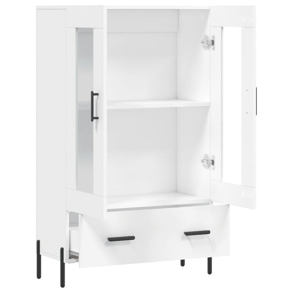 Valkoinen kaappi Chamas 69,5x31x115cm (puinen)