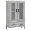 Grauer Schrank Chamas 69,5x31x115cm (Holz)