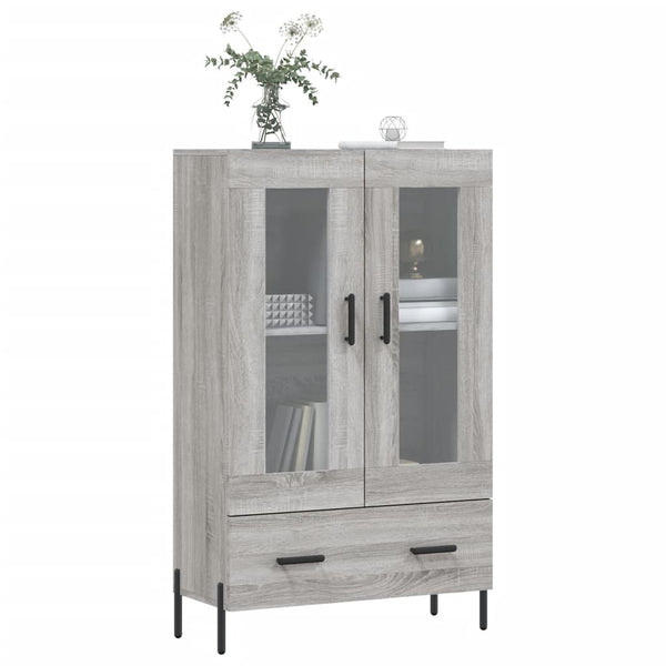 Grauer Schrank Chamas 69,5x31x115cm (Holz)