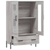 Grauer Schrank Chamas 69,5x31x115cm (Holz)