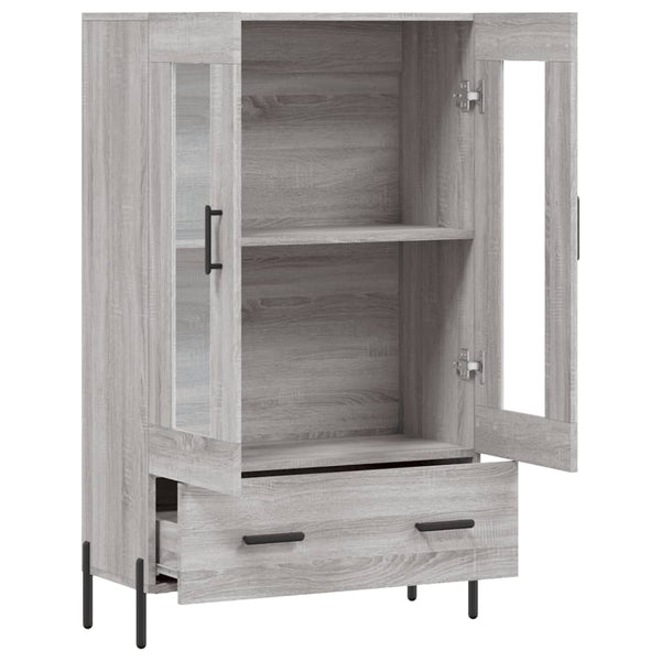 Grauer Schrank Chamas 69,5x31x115cm (Holz)