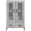 Grauer Schrank Chamas 69,5x31x115cm (Holz)