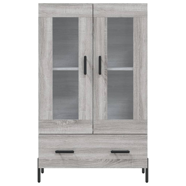 Grauer Schrank Chamas 69,5x31x115cm (Holz)
