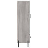 Grauer Schrank Chamas 69,5x31x115cm (Holz)