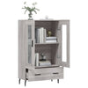 Grauer Schrank Delcel 69,5x31x115cm (Holz)