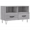 Graues TV-Möbel Tihenea 80x36x50cm (Holz)