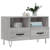 Graues TV-Möbel Tihenea 80x36x50cm (Holz)