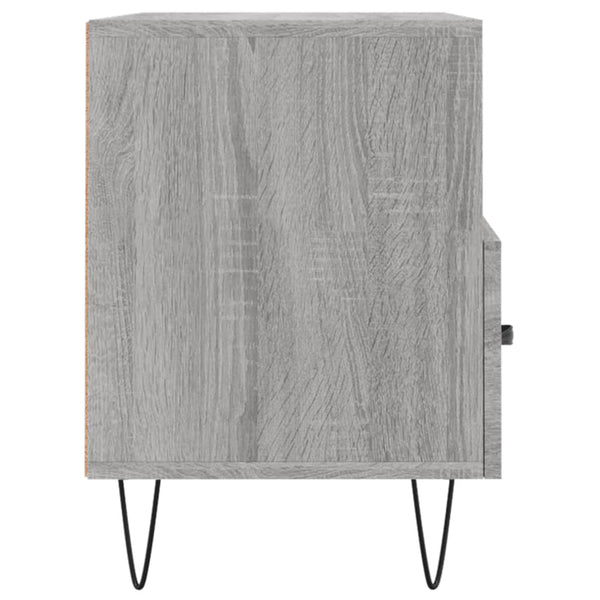Graues TV-Möbel Tihenea 80x36x50cm (Holz)