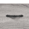 Graues TV-Möbel Tihenea 80x36x50cm (Holz)