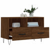 TV-Möbel aus brauner Eiche Tihenea 80x36x50cm (Holz)
