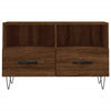 TV-Möbel aus brauner Eiche Tihenea 80x36x50cm (Holz)