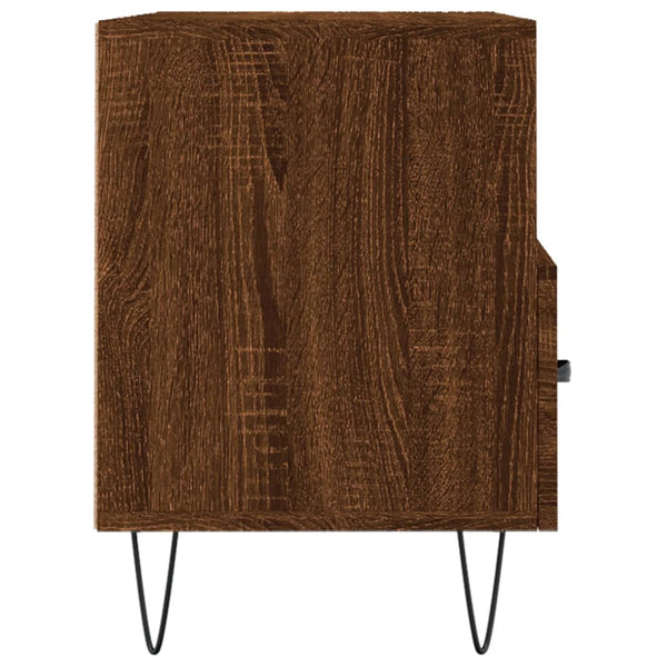 TV-Möbel aus brauner Eiche Tihenea 80x36x50cm (Holz)