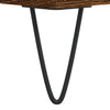 TV-Möbel aus brauner Eiche Tihenea 80x36x50cm (Holz)