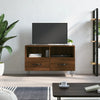 TV-Möbel aus brauner Eiche Tihenea 80x36x50cm (Holz)