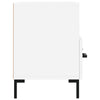 Weißes TV-Lowboard Ivascu 80x36x50cm (Holz)