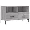 Graues TV-Möbel Ivascu 80x36x50cm (Holz)