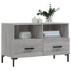 Graues TV-Möbel Ivascu 80x36x50cm (Holz)
