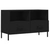 Schwarzer TV-Schrank Drdp 80x36x50cm (Holz)