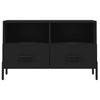 Schwarzer TV-Schrank Drdp 80x36x50cm (Holz)