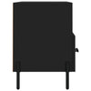 Schwarzer TV-Schrank Drdp 80x36x50cm (Holz)
