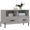Graues TV-Möbel Drdp 80x36x50cm (Holz)