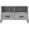 Graues TV-Möbel Drdp 80x36x50cm (Holz)