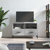 Graues TV-Möbel Drdp 80x36x50cm (Holz)