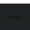 Schwarzes TV-Möbel Hergane 80x36x50cm (Holz)