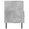 Betongrauer TV-Schrank Hergane 80x36x50cm (Holz)