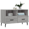Graues TV-Möbel Hergane 80x36x50cm (Holz)