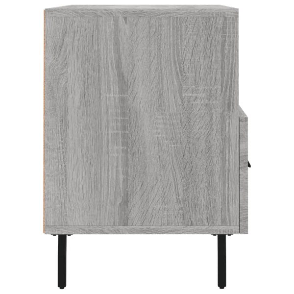 Graues TV-Möbel Hergane 80x36x50cm (Holz)