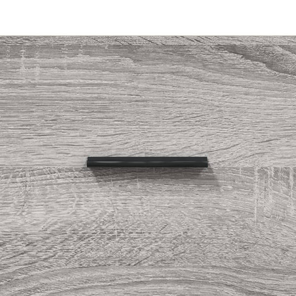 Graues TV-Möbel Hergane 80x36x50cm (Holz)