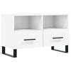 Weißer TV-Unterschrank Azarie 80x36x50cm (Holz)