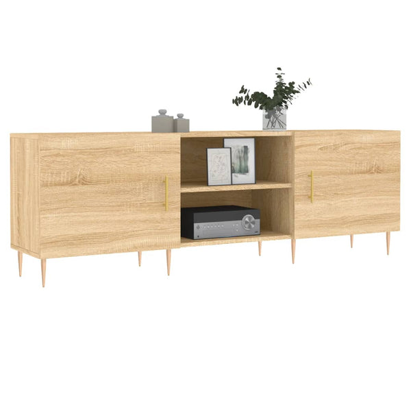 TV-Möbel Cireana aus Sonoma-Eiche 150x30x50cm (Holz)