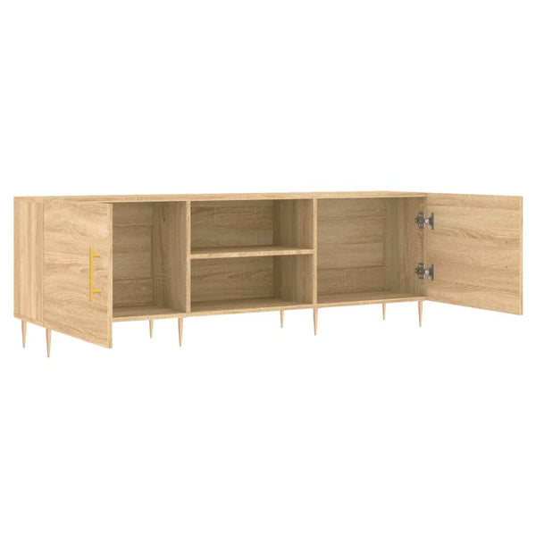 TV-Möbel Cireana aus Sonoma-Eiche 150x30x50cm (Holz)