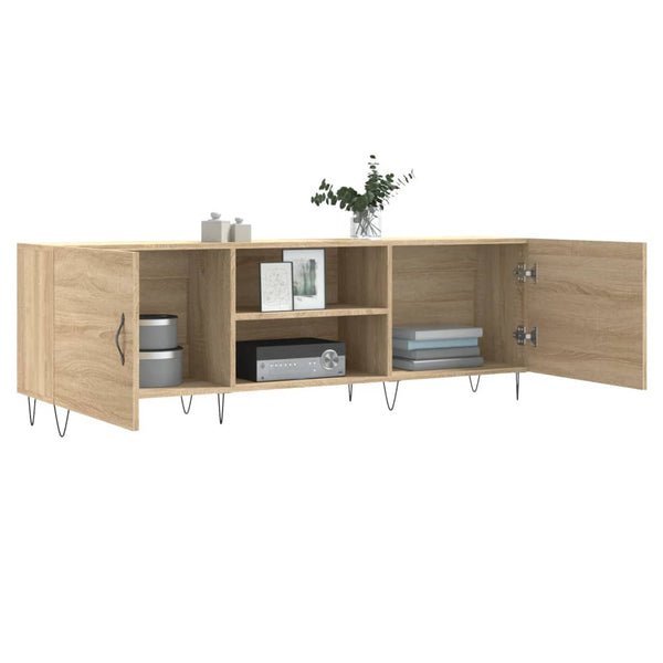 TV-Lowboard Maureen Sonoma Eiche 150x30x50cm (Holz)