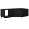 Schwarzer Couchtisch Teleajenului 102x50x40cm (Holz)