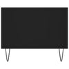 Schwarzer Couchtisch Teleajenului 102x50x40cm (Holz)