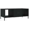Schwarzer Couchtisch Ursula 102x50x40cm (Holz)