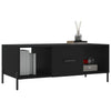 Schwarzer Couchtisch Ursula 102x50x40cm (Holz)