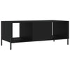 Schwarzer Couchtisch Ursula 102x50x40cm (Holz)