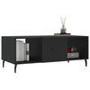 Schwarzer Couchtisch Dickie 102x50x40cm (Holz)