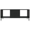 Schwarzer Couchtisch Dickie 102x50x40cm (Holz)