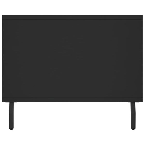 Schwarzer Couchtisch Dickie 102x50x40cm (Holz)