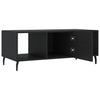 Schwarzer Couchtisch Dickie 102x50x40cm (Holz)