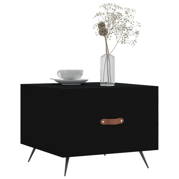 Couchtisch Benoni 50x50x40cm (Holz), schwarz
