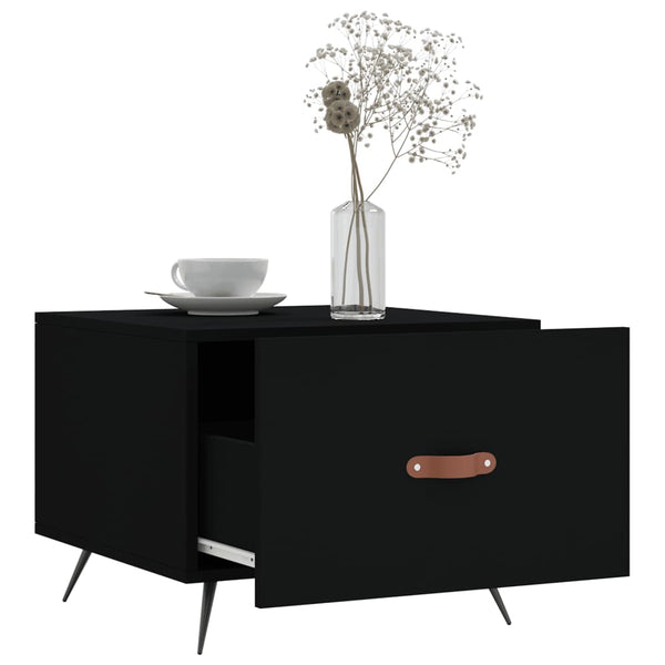 Couchtisch Benoni 50x50x40cm (Holz), schwarz