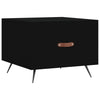 Schwarze Couchtische Benoni 50x50x40cm (2 Stück Holz)