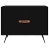 Schwarze Couchtische Benoni 50x50x40cm (2 Stück Holz)